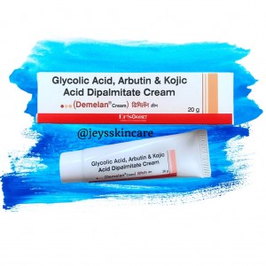 Demelan Cream (Glycolic acid 10% + Arbutin 5% + Kojic 2%) - 20g